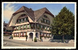 AK Grosshöchstetten, Gasthof Sternen Hs. Stettler-Gerber