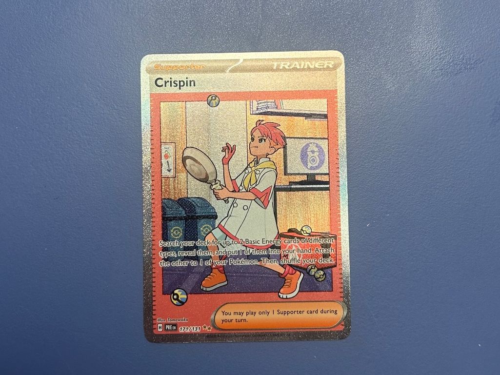 Pokémon Carte collezionabili: Pokémon Crispin 171/131 Prismatic Evolution EN – Usato da Schlieren venduto da happymerchant64