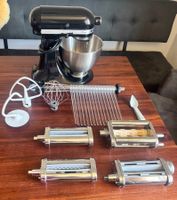 KitchenAid Küchenmaschine schwarz mit Zubehör