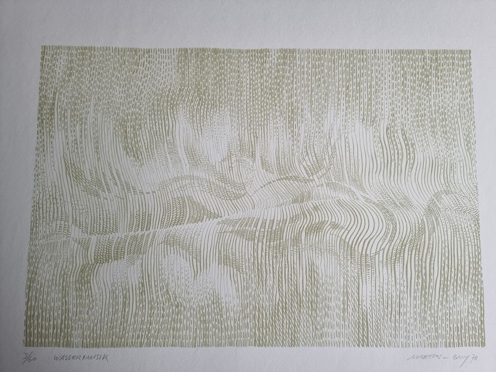 Grafica & Litografie: MARTIN GUY LITHOGRAPHIE SIGNIERT NUMMERIERT – Usato da Gersau venduto da grafik-kunst 4