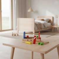 Boîte à outils avec accessoires ( jouet en bois ) / NEUF