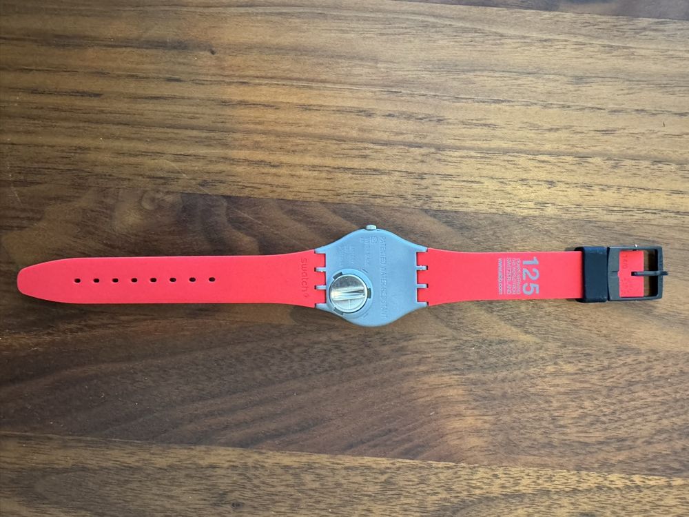 Swatch Orologi: Swatch Uhr ABB 125 Jahr Jubiläum limitiert – Nuovo (secondo la descrizione) da Bäretswil venduto da paede1991 1