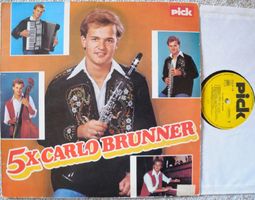 5 x Carlo Brunner - LP GEWASCHEN