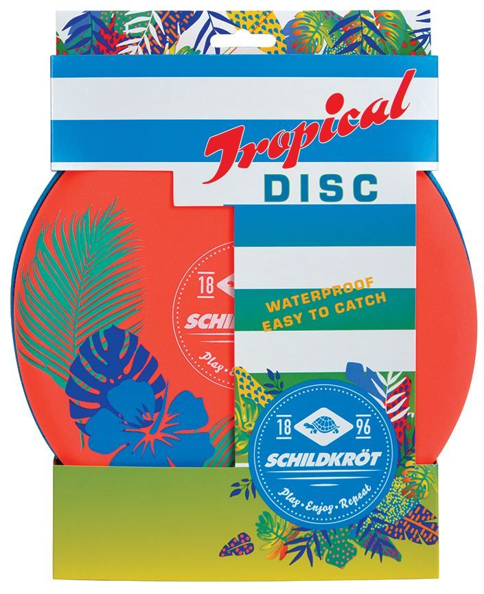 Giocattoli: Neopren-Wurfscheibe Disc Tropical, 23 cm – Nuovo e nell'imballaggio originale da St. Gallen venduto da cointec 1