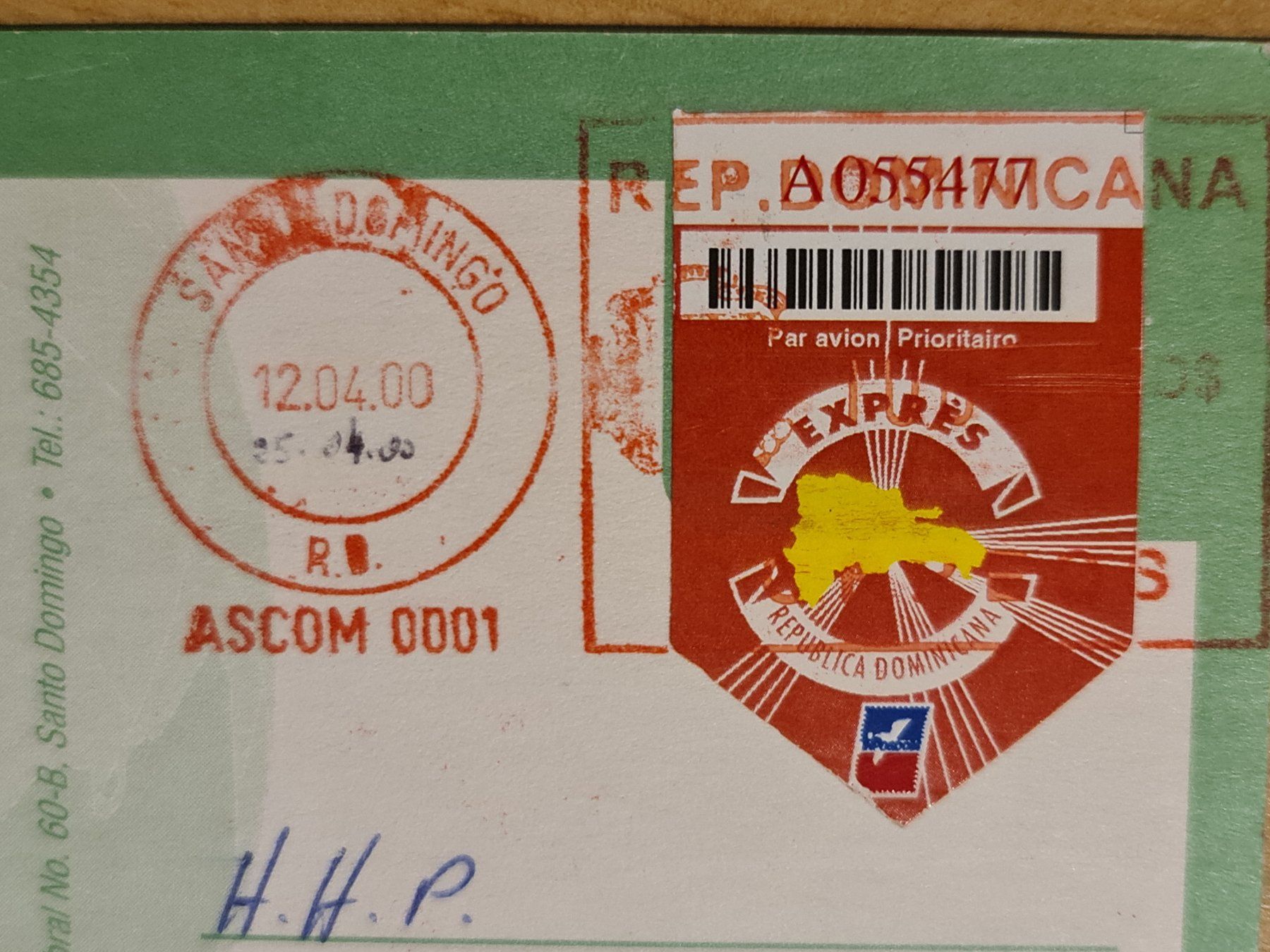 Cartoline postali: Ansichtskarte Dominikanische Republik – Usato da Dintikon venduto da Vexi 1