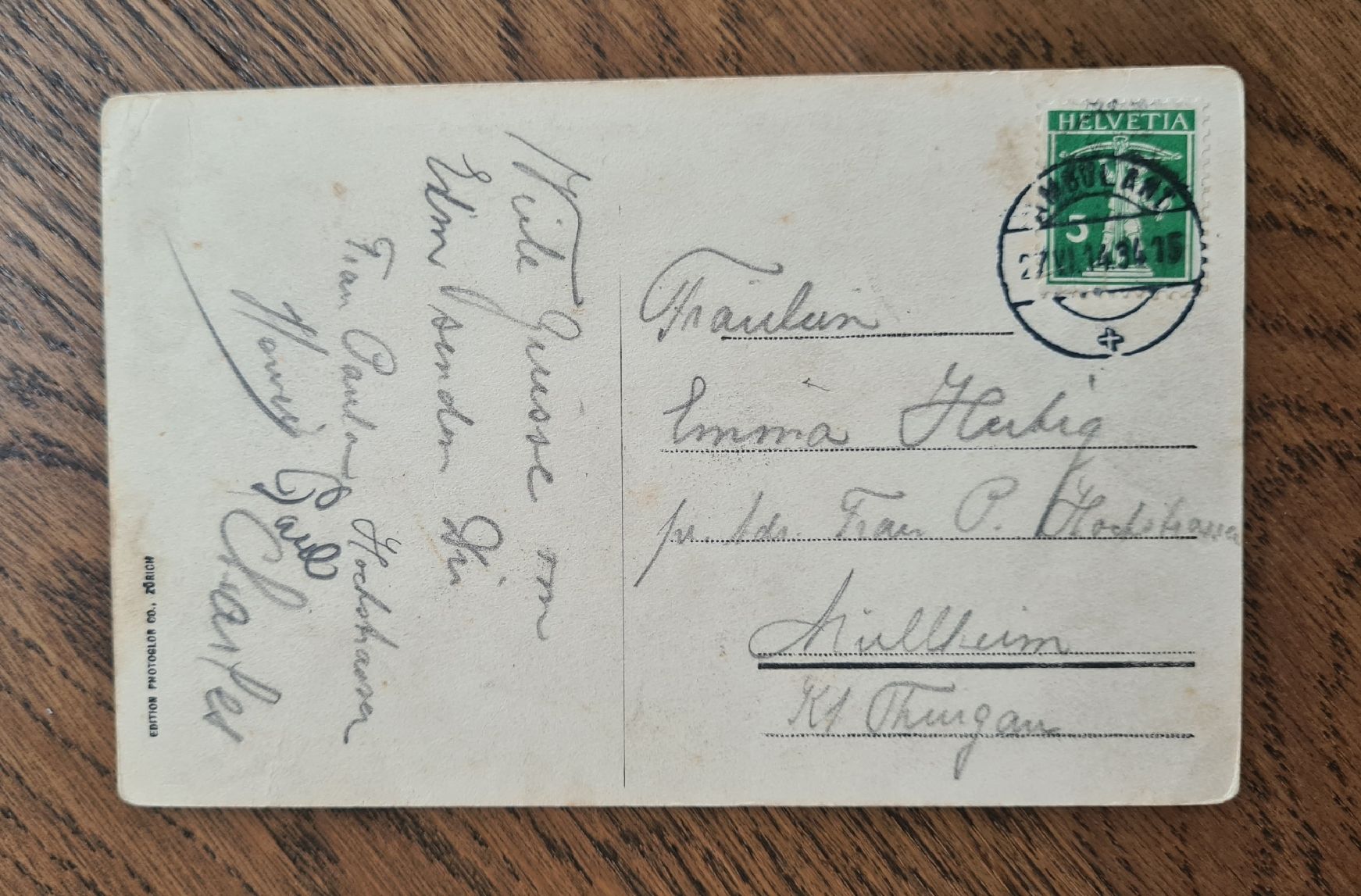Cartes postales: Elm 1936 – D'occasion à Ebikon par Donar50 1