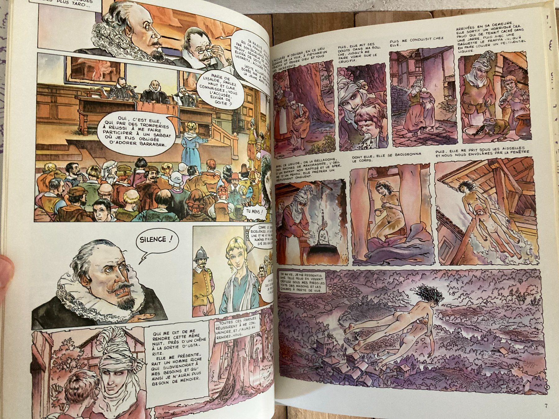 Fumetti: Muro/Redondo-La marque de la sorcière-EO 1985 – Usato da vaumarcus venduto da Nicolasorel 4