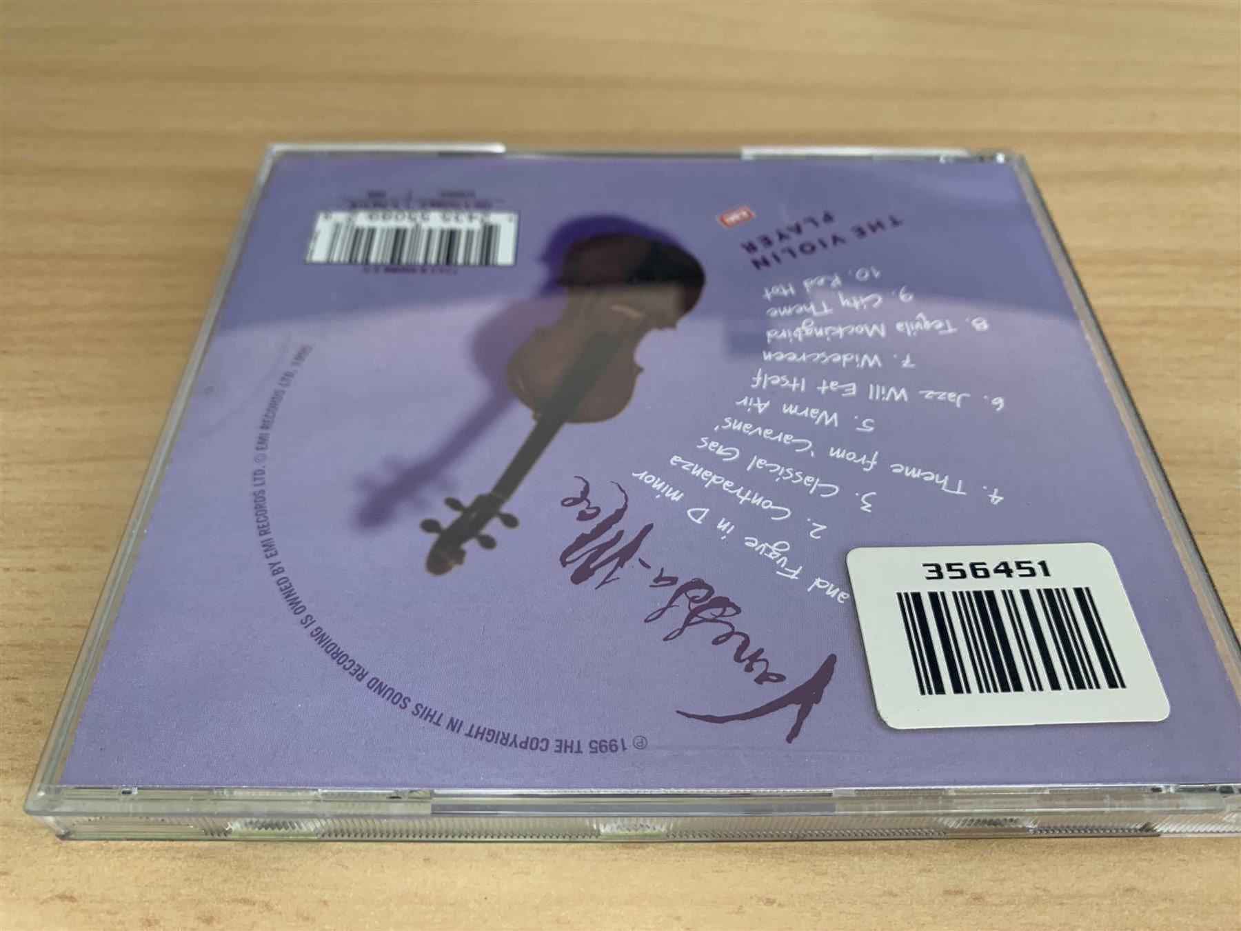 CD: Vanessa-Mae – The Violin Player – Usato da Rikon im Tösstal venduto da Alpenmutz 1