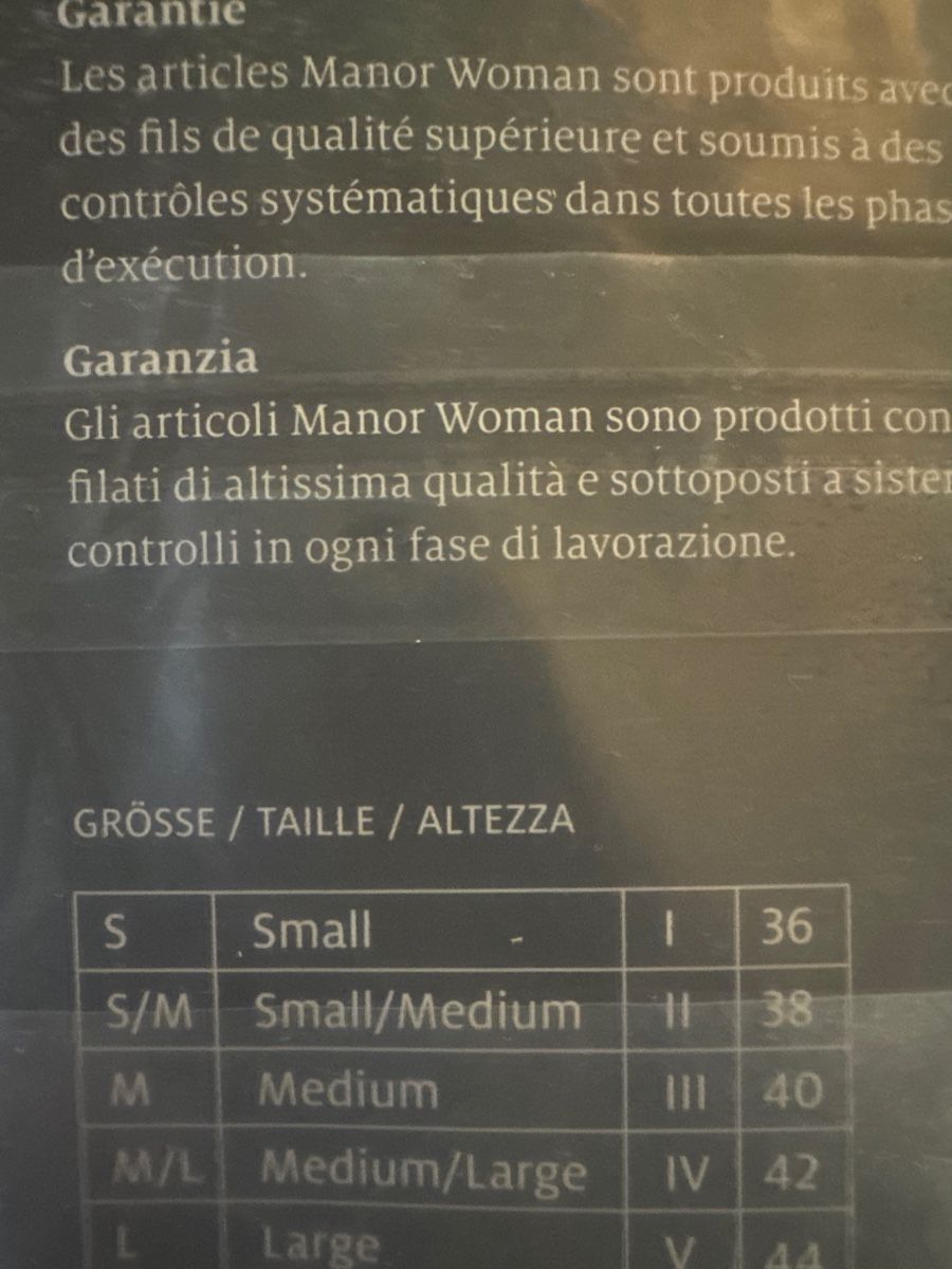 Calze & Collant: Manor Glitzer Strumpfhose Gr. S Schwarz Neu – Nuovo e nell'imballaggio originale da Seuzach venduto da CarmelinaFerraris 5