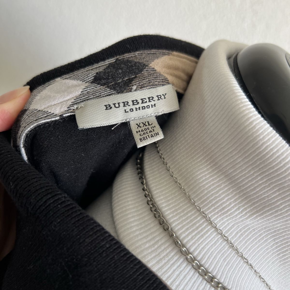 Burberry Magliette Polo: Burberry Polo Schwarz XXL – Usato da Tagelswangen venduto da SpicyChicken 3