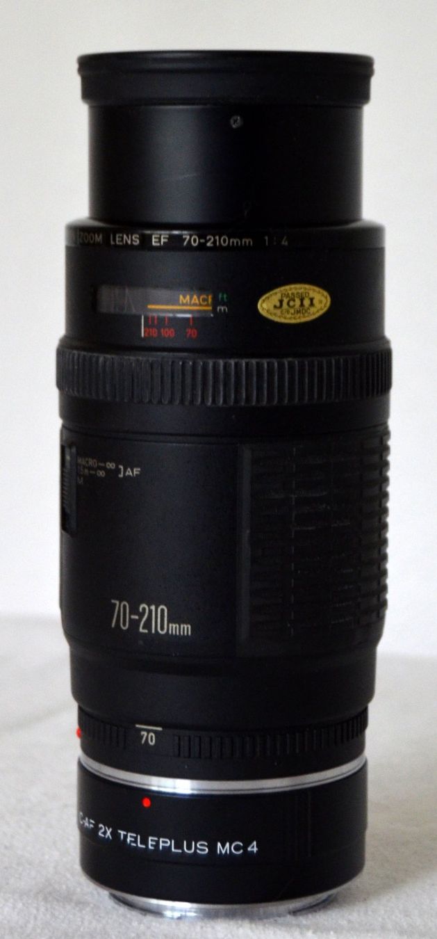 Canon Obiettivi: Canon 70-210mm C-AF 2x Teleplus MC4 Objektiv / objectif – Usato da Collonges venduto da arashee