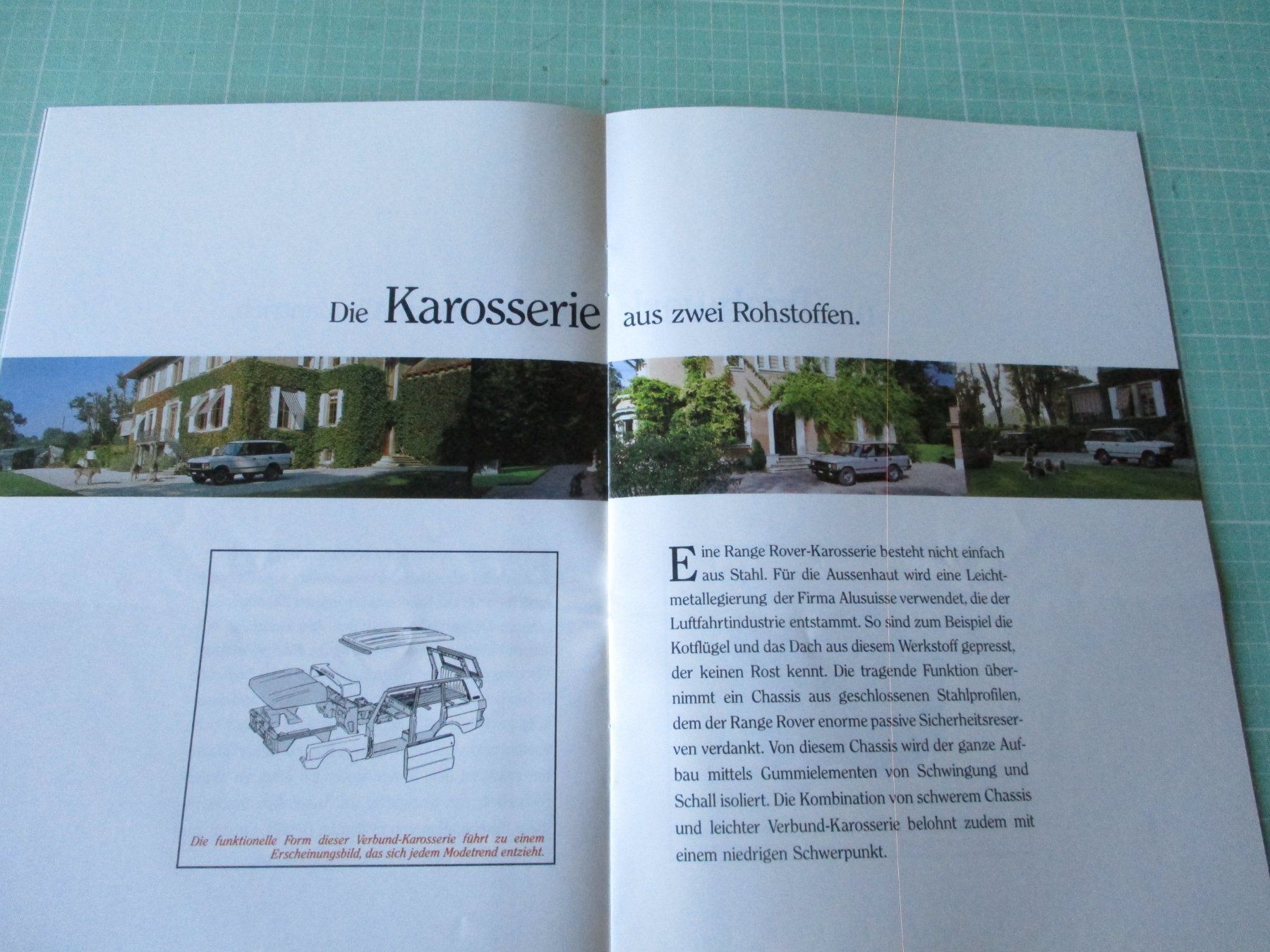 Land Rover Documents: Range Rover Broschüre 1990er - – D'occasion à Ottikon Gossau ZH par hokuspokus 4