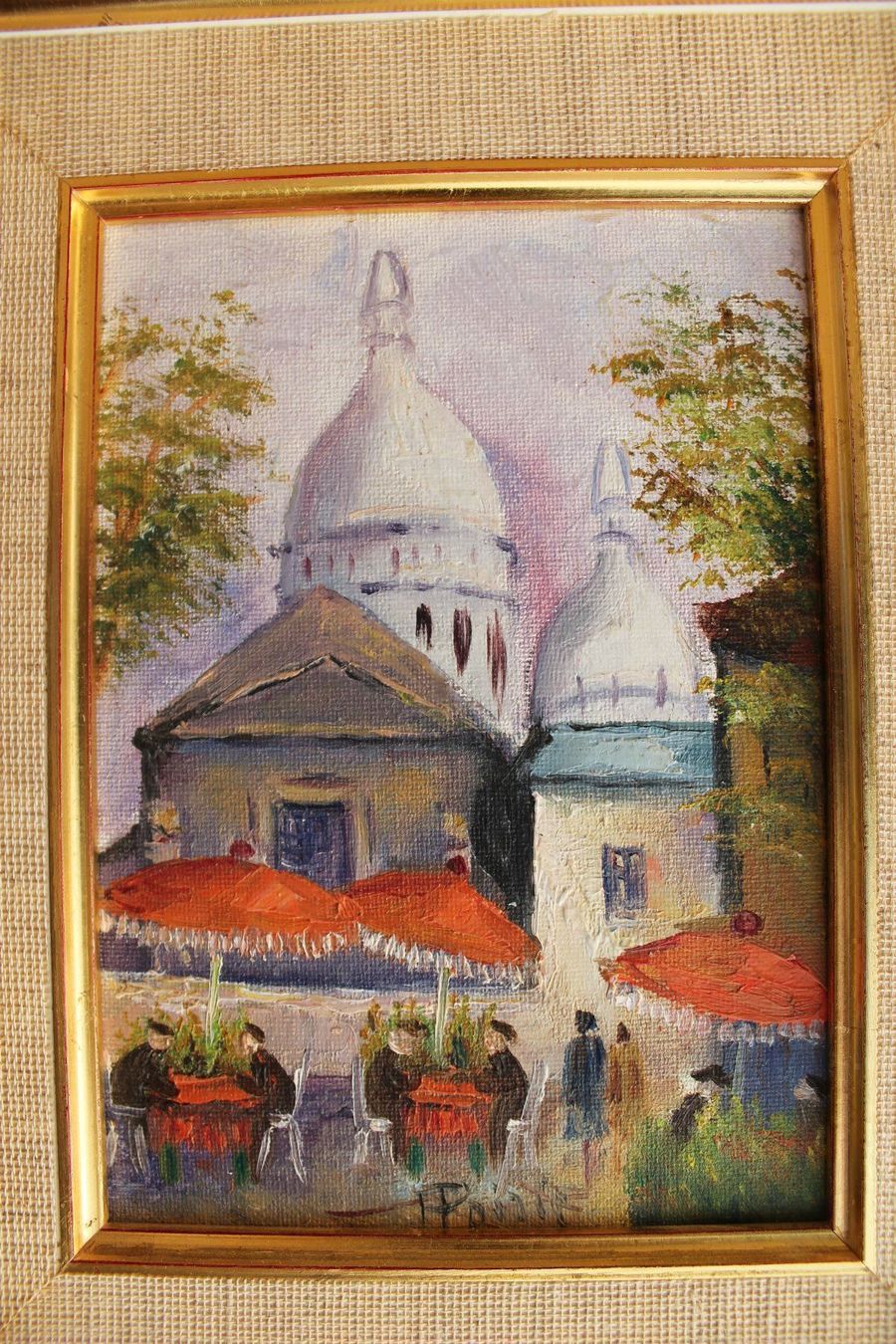 Leinwände & Keilrahmen: Lot de 3 Tableaux peint de Paris – Gebraucht aus Agiez von chouchanelle 2