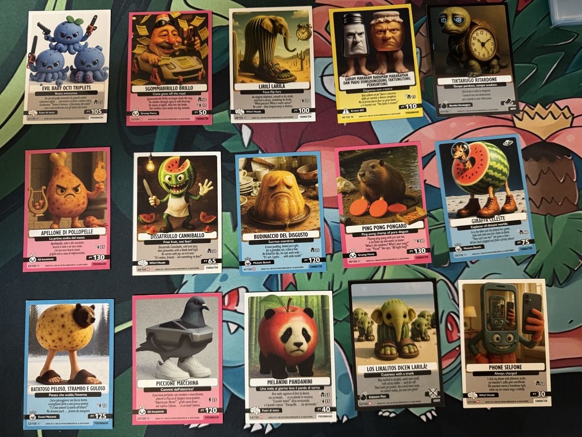 Carte collezionabili: Italian Brainrot Lot mit 81 Karten  – Usato da Stetten AG venduto da Dekis-Tradingcards 1
