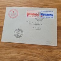 Luftpost Brief 1939 ZürichBiel Genève