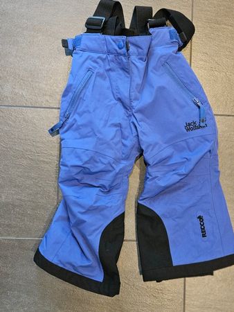 Skihose von Jack Wolfskin Gr. 104 RECCO