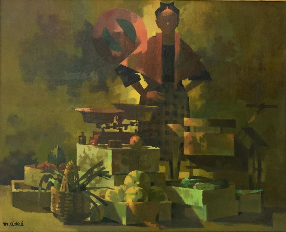 Marcel Depré (19191990) Grosses Ölbild Kaufen auf Ricardo