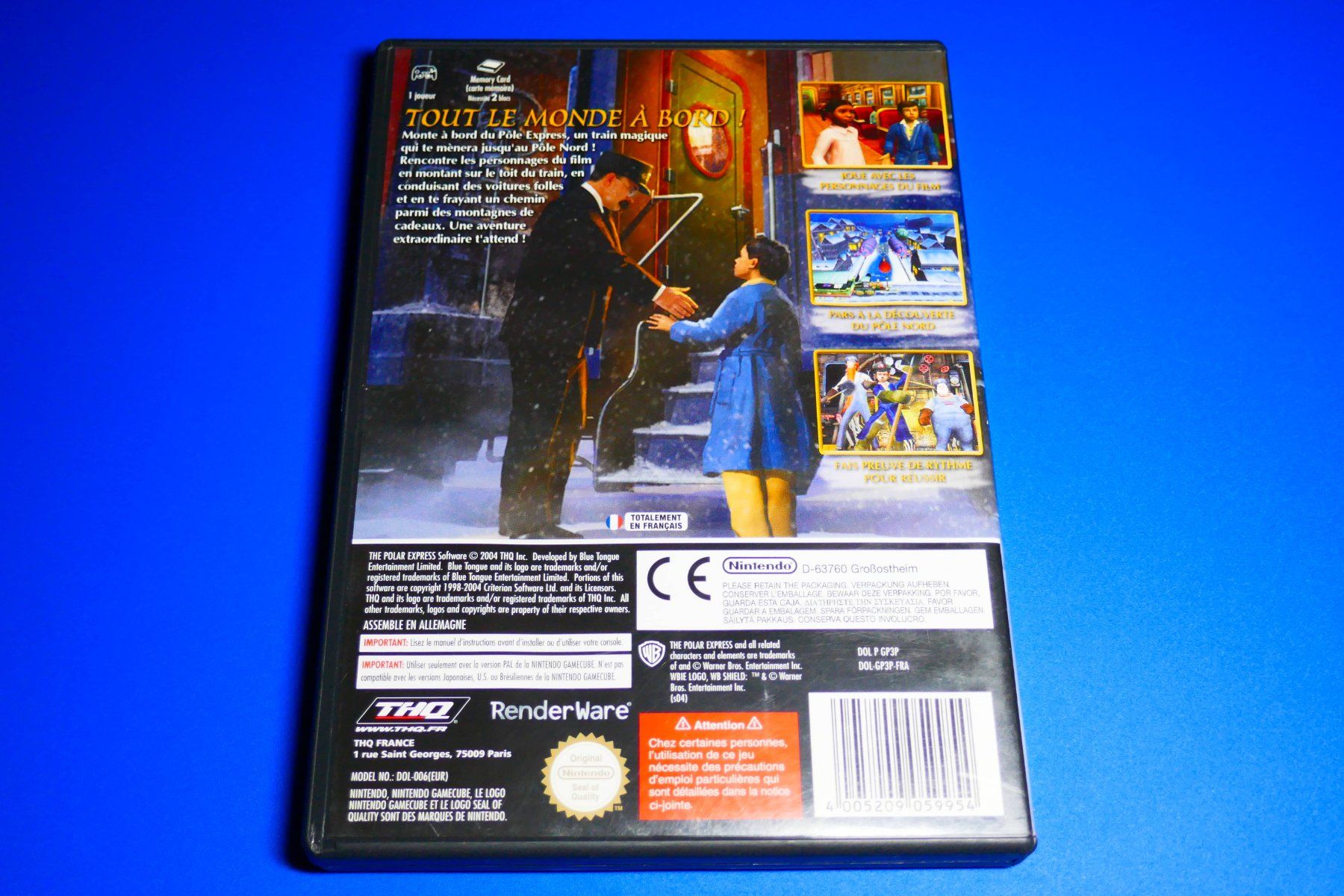 Nintendo Jeux: Le Pôle Express - Nintendo GameCube – D'occasion à Vuarrens par Espace-Retro 2