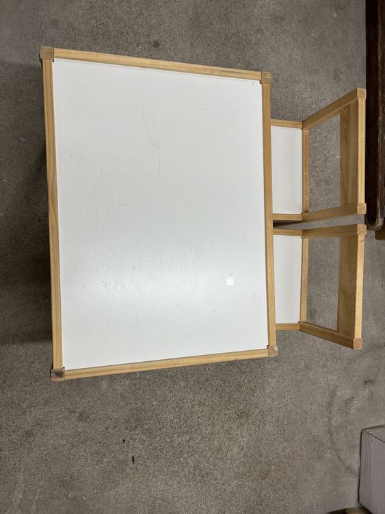 Kindertisch mit 2 Stühlen Ikea Lätt Kaufen auf Ricardo