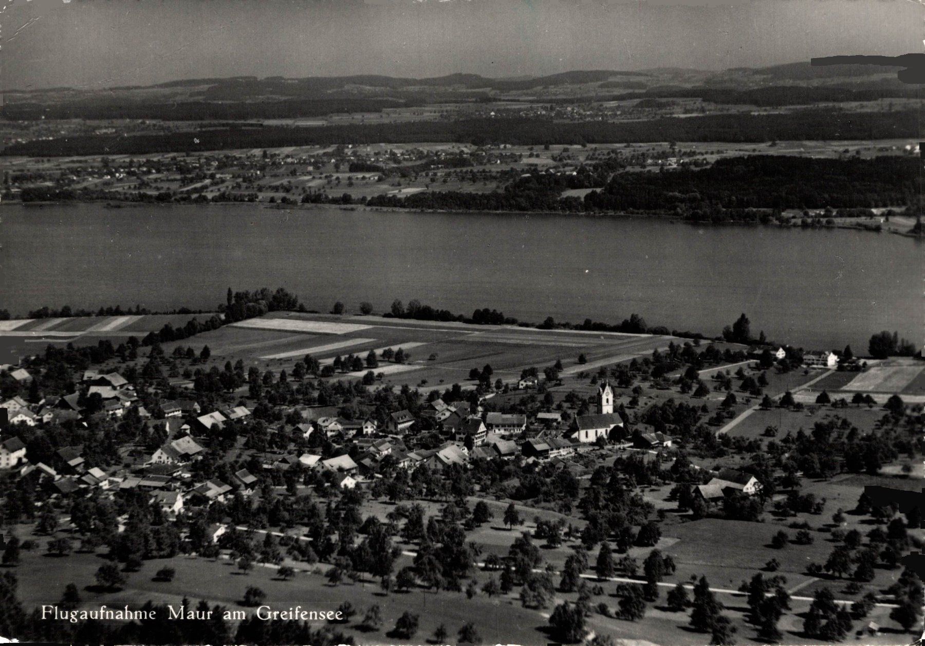 Cartes postales: Flugaufnahme Maur am Greifensee – D'occasion à Bronschhofen par Astore