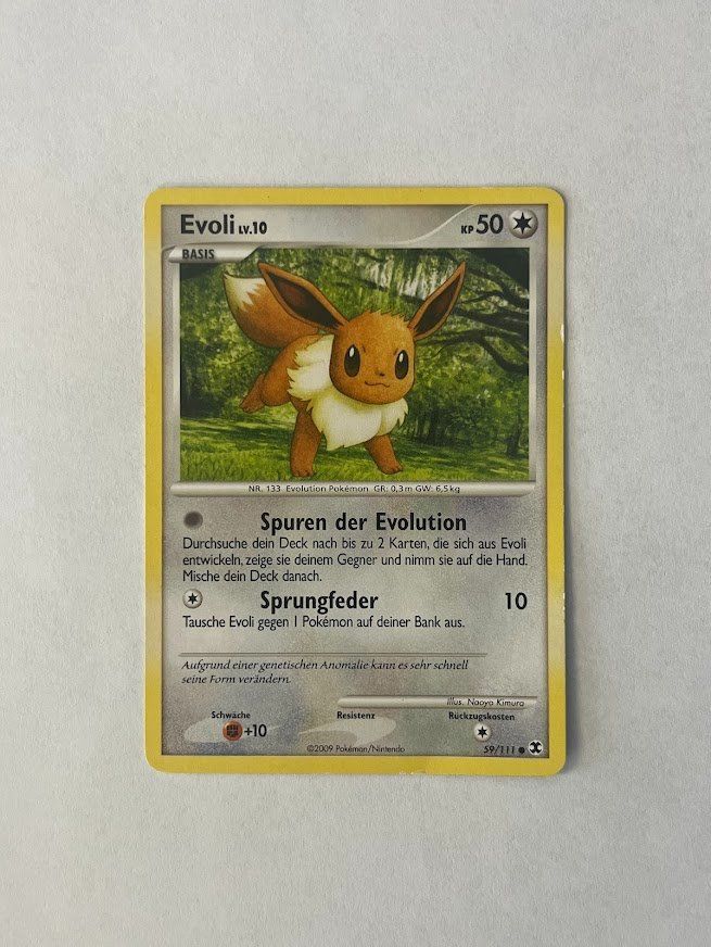 Pokémon Carte collezionabili: Pokemon - Evoli lv.10 – Usato da schaan venduto da Schokoloco