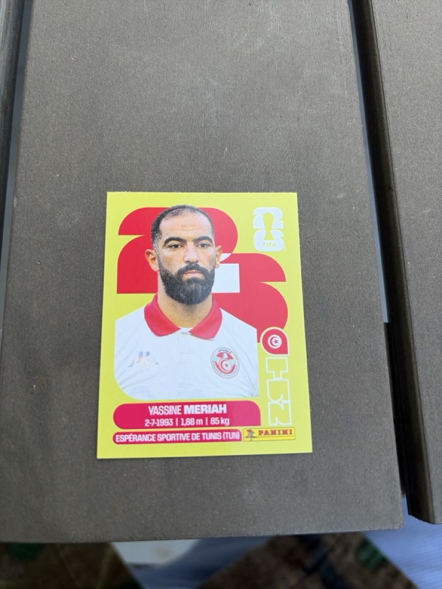 Panini Carte collezionabili: Yassine Meriah – Nuovo (secondo la descrizione) da Dornach venduto da metallbau.ch
