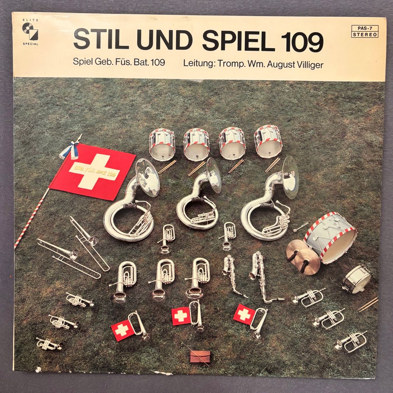Schallplatten: 2 Schallplatten -  Militärmusik – Gebraucht aus Stans von canberra04 2