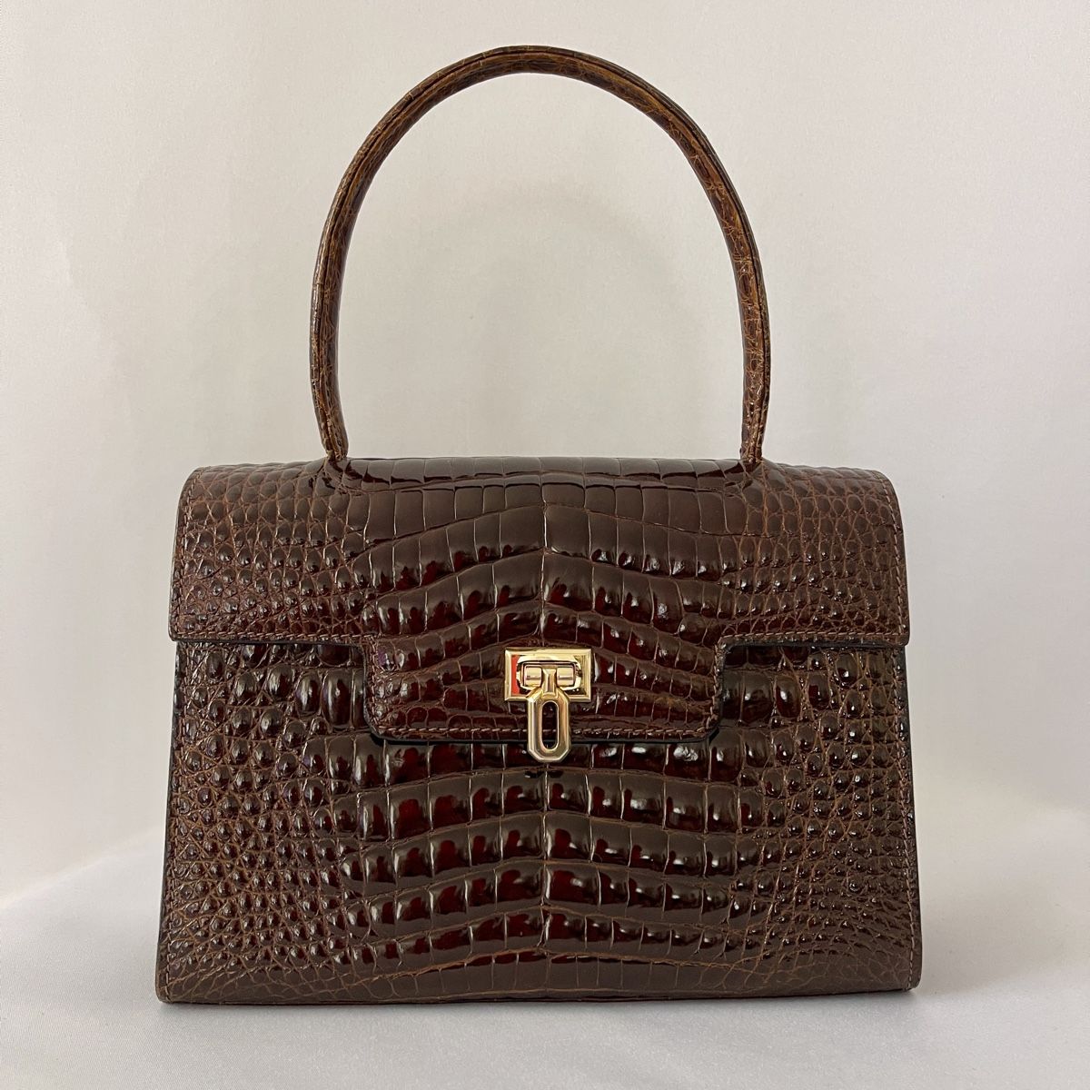 Borse da donna: VINTAGE Custom Made Crocodile Leather Bag – Nuovo (secondo la descrizione) da Emmen venduto da Avviivva_Com2023