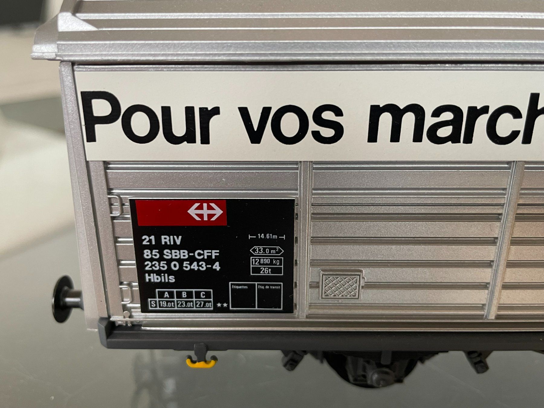SBB/CFF/FFS Modellini di ferrovie: 3 SBB Hbils von ALLMO Superior Models – Usato da Emmenmatt venduto da BLS-Re425 3