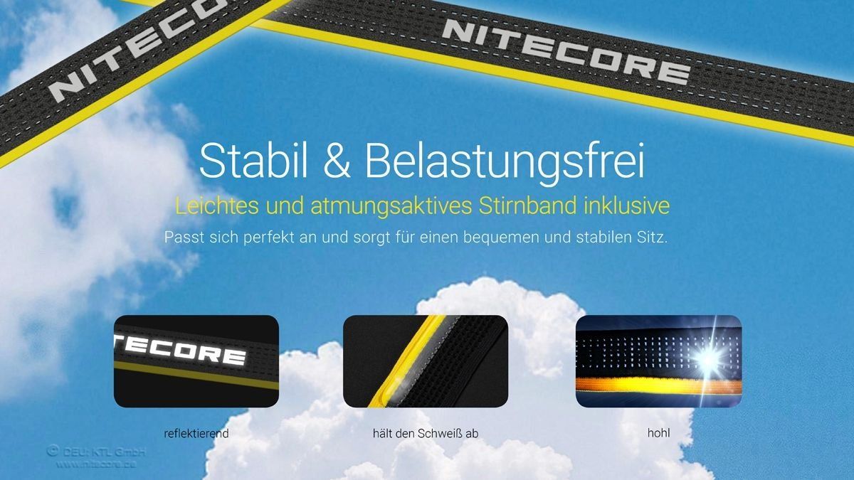 NiteCore Lampen: Modulare Stirnlampe mit 3 Farbtemperaturen Nitecore HA27 UHE – Neu und originalverpackt aus Grüningen von Prolumin 7
