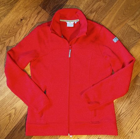 Damen Fleecejacke, rot, Grösse M, guter Zustand