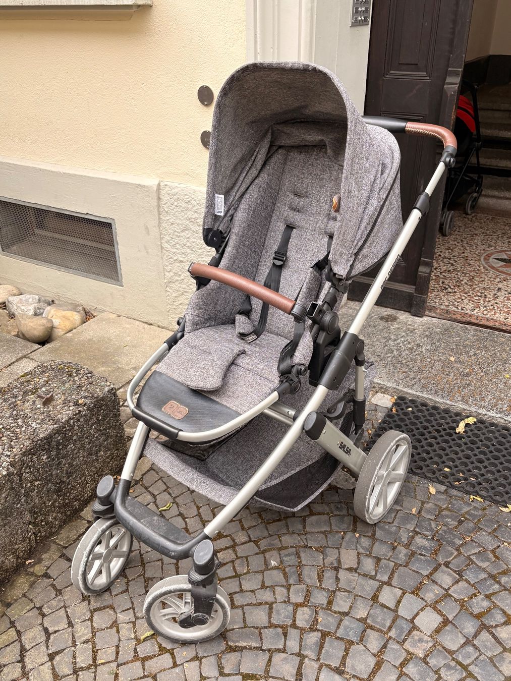 ABC Design Carrozzine: Salsa 4 Kinderwagen + Babywanne + Sonstiges Zubehör – Usato da Zürich venduto da filipet01