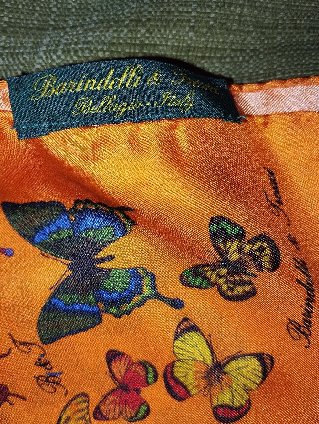 Foulard & Sciarpe: Silk barindelli Bellagio seide Tuch Quadratisch – Nuovo e nell'imballaggio originale da Zürich venduto da Leders 4