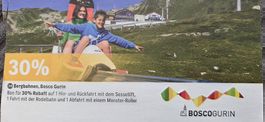 Bosco Gurin: 30% Rabatt-Bon Bergbahnen, gültig bis 2026!