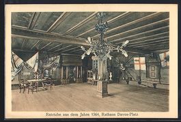 Davos-Platz, Rathaus, Ratstube von 1564,