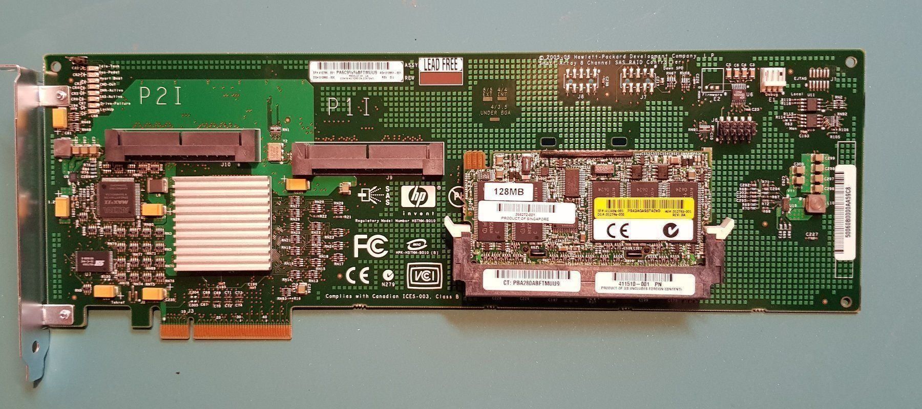 Hewlett Packard Server: HP Smart Array E200-Controller – Usato da Zürich venduto da Sellsgoodman