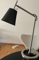 Vintage Ikea Design Büro/Tischlampe verstellbar vernickelt