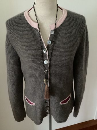 Kaschmirstrickjacke, Gr. L
