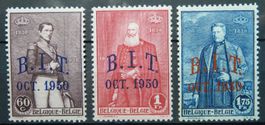 Belgien Kat. 288-290 * 1930 Kat. 35 Euro