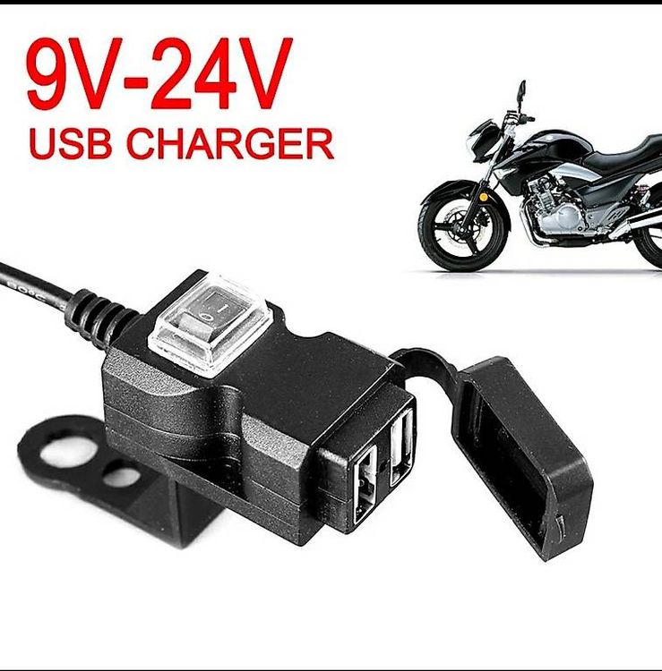 2 Pezzi Doppia Presa USB-A 5 V 2,1 a Ricarica Rapida, Adattatore