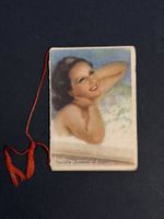Vintage Kalenderblatt 1943 "Novella Susanna" mit Bild, Sc...