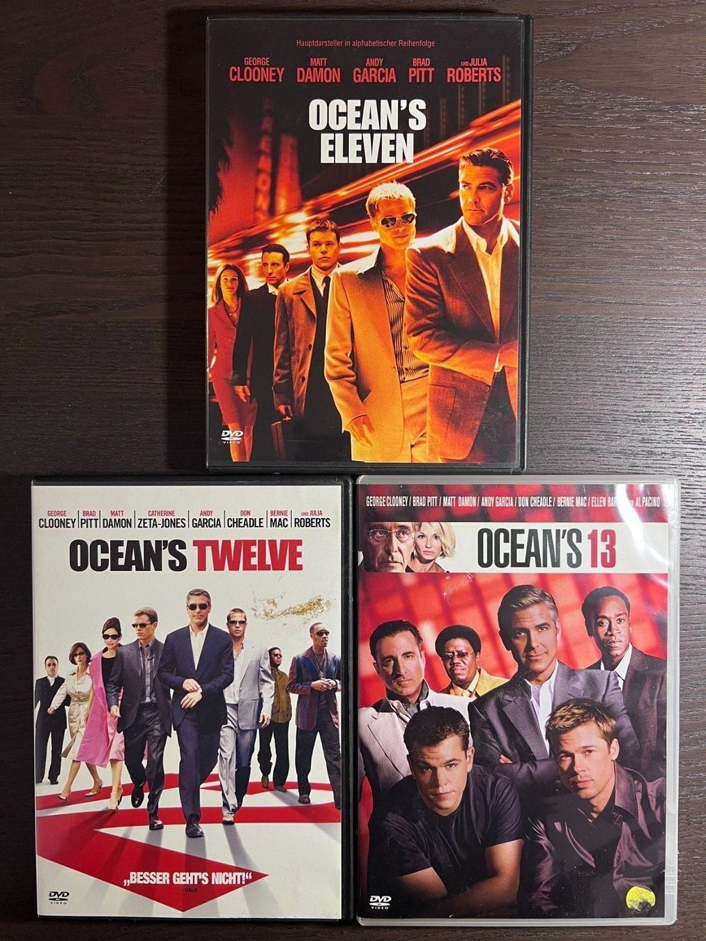 Tutti i DVDs: Oceans Trilogie – Usato da Zürich venduto da FilmFreunde