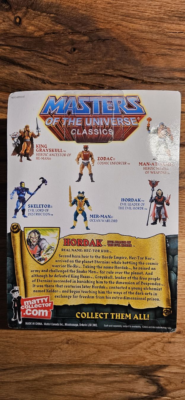 Statuette: MOTUC Hordak – Nuovo e nell'imballaggio originale da Strengelbach venduto da Lordschubi 1