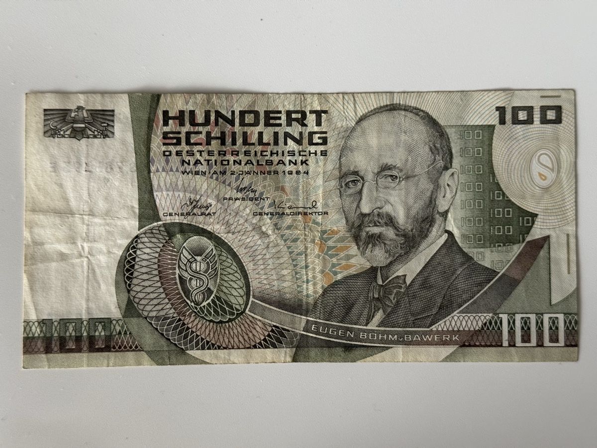Banconote: Seltene 100 Schilling Banknote von 1984 – Usato da Windisch venduto da _pascal_st_