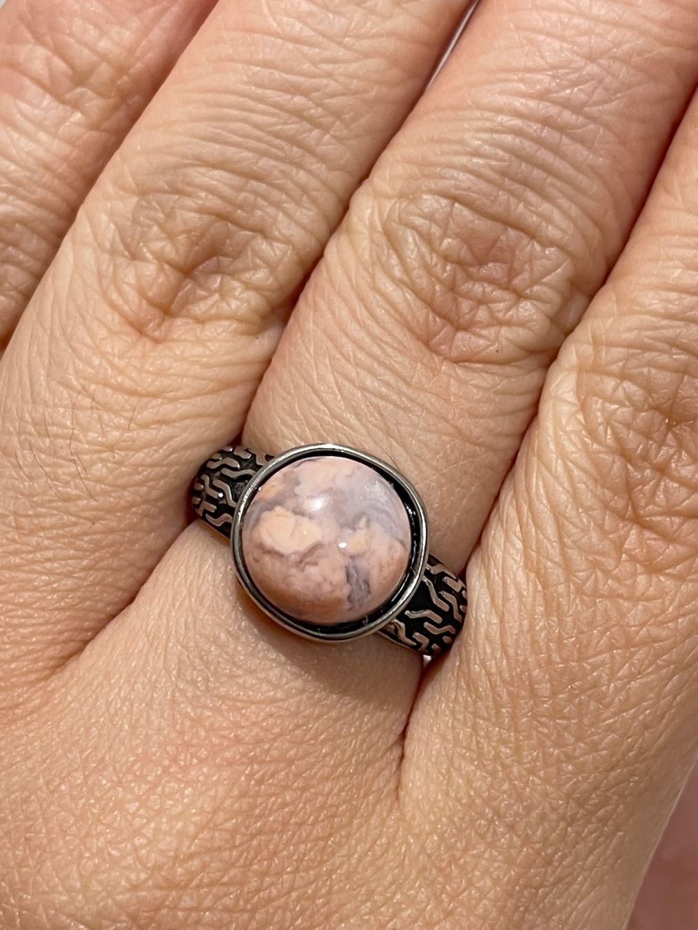 Bagues: Einzigartiger Ring aus Blütenachat – Neuf avec emballage d'origine à Schiers par sisikristall