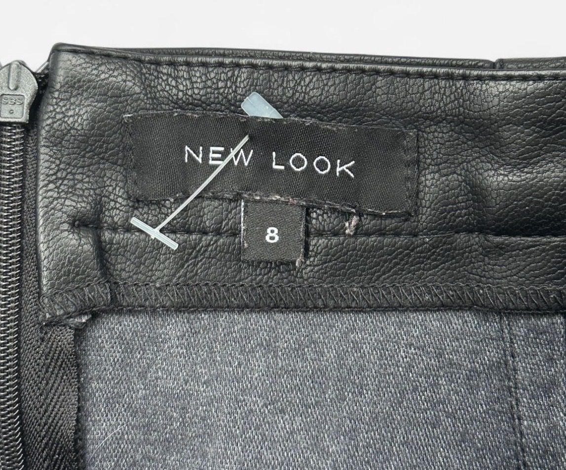 New Look Gonne: Schwarzer rock im Lederlook, New Look, Gr. 36 – Nuovo (secondo la descrizione) da Wohlen AG venduto da jes_9c79 1