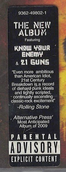CDs: Green Day – 21st Century Breakdown – Gebraucht aus Brittnau von Zibu 5