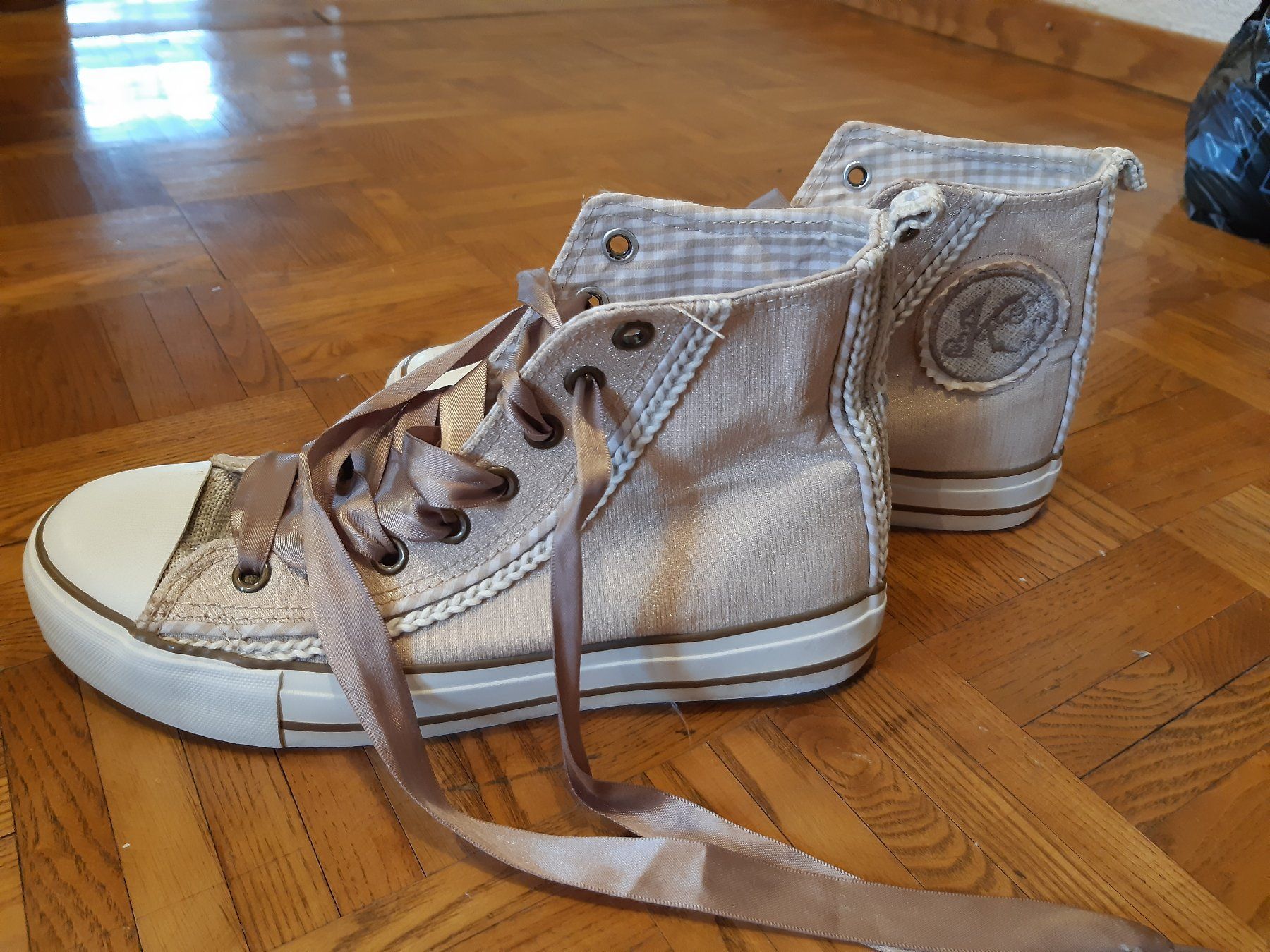 Scarpe per ragazze: schöner Mädchen Trachtensneaker – Usato da Waldkirch venduto da Parry01 2