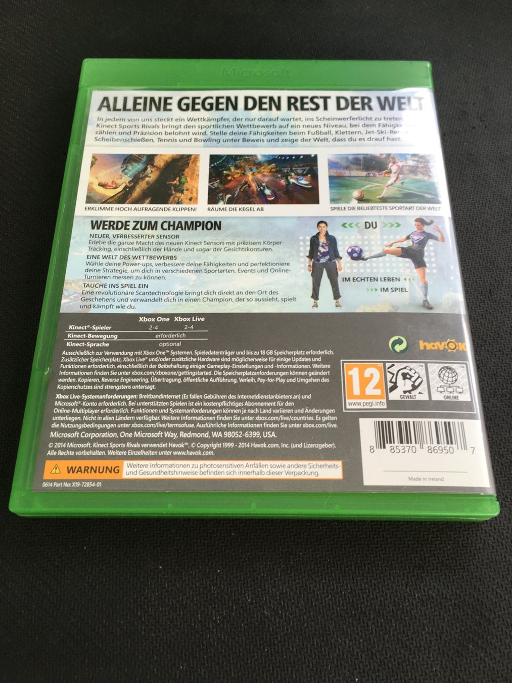 Microsoft Giochi: Kinect Sports Rivals - Xbox One – Usato da St.Gallen venduto da MedienJoe 2