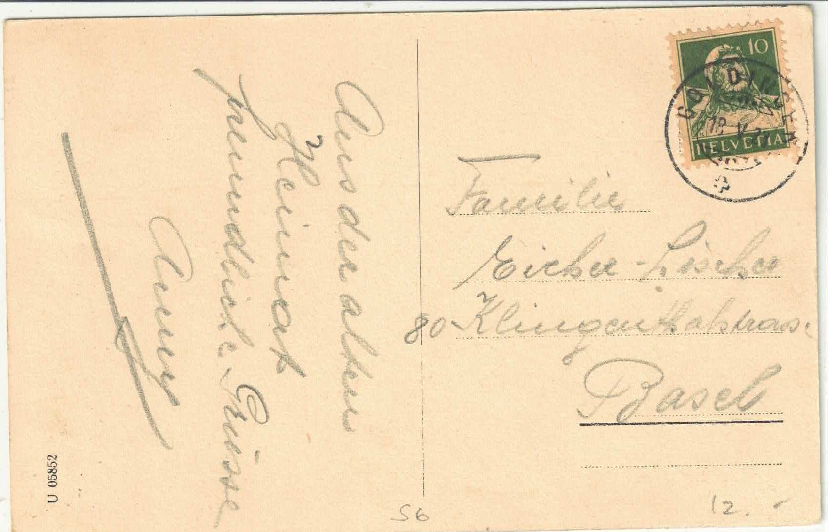 Cartoline postali: Goldingen SG - Generalansicht – Usato da Ettingen venduto da Kartenplanet 1